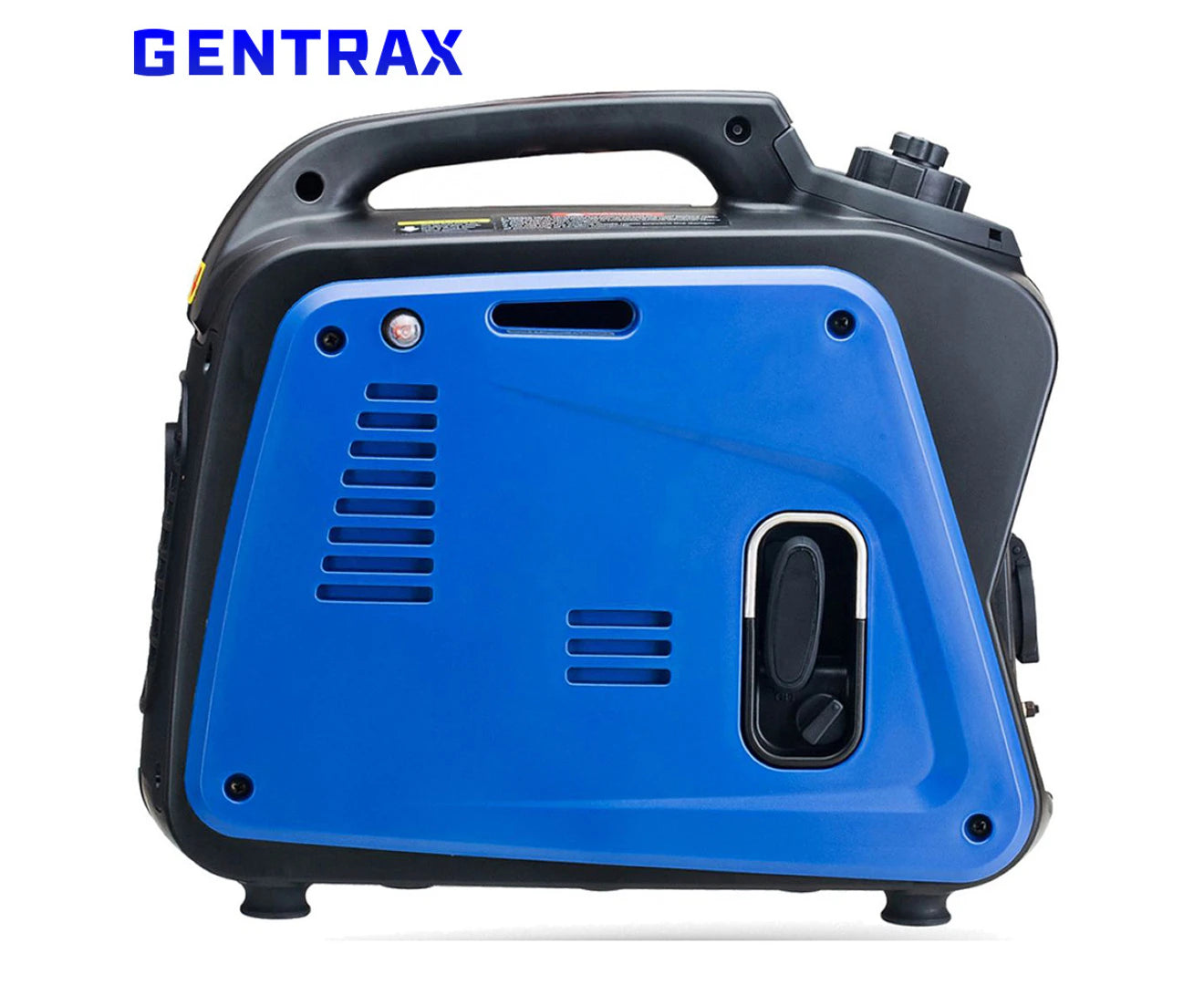 GT1200 Portable Inverter Generator 1200W Max Pure Sine Wave AC 240V Outlets Camping RV Silent Quiet Power Petrol Recoil Starter Gasoline Engine