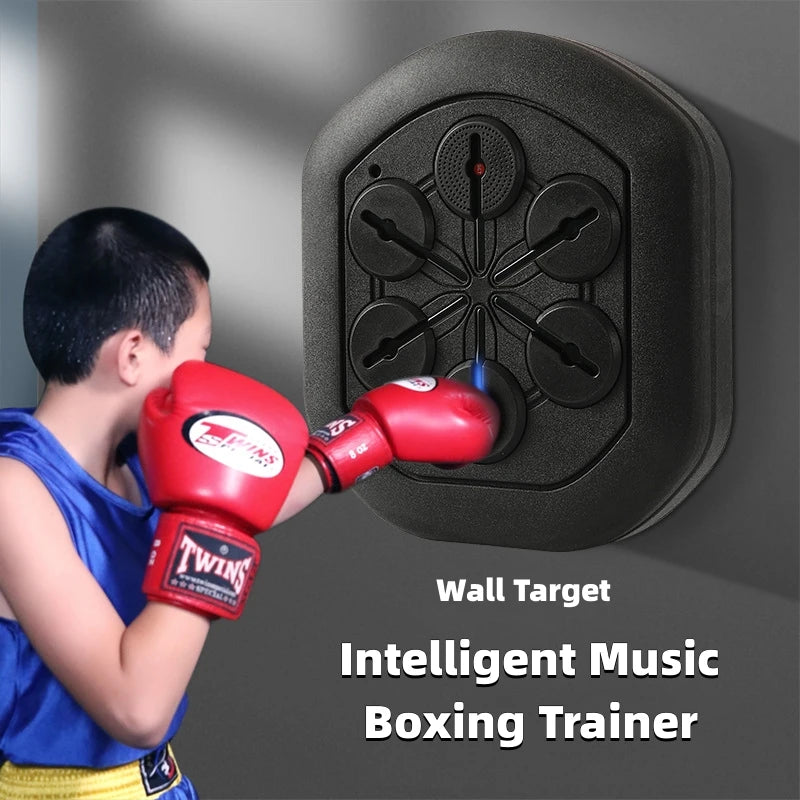 Intelligent Musical Boxing Trainer Electronic Boxing Machine Wall Hanging Punching Bag Practice Response Target Home Sandbag