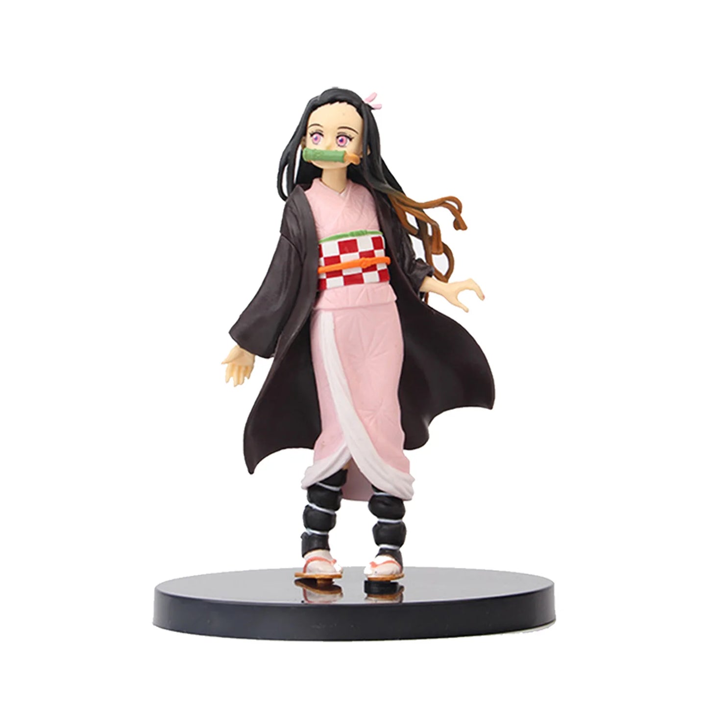 Anime Slayer Kimetsu No Yaiba Figure Kamado Tanjirou Action Figure Agatsuma Zenitsu Nezuko Warrior PVC Model Toys