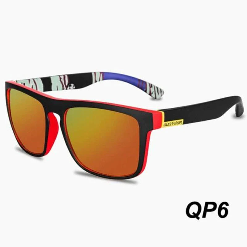 QUISVIKER Polarized Sunglasses for Men Women Square Fishing Sun Glasses Goggles UV400 Sport Camping Hiking Driving Eyewear