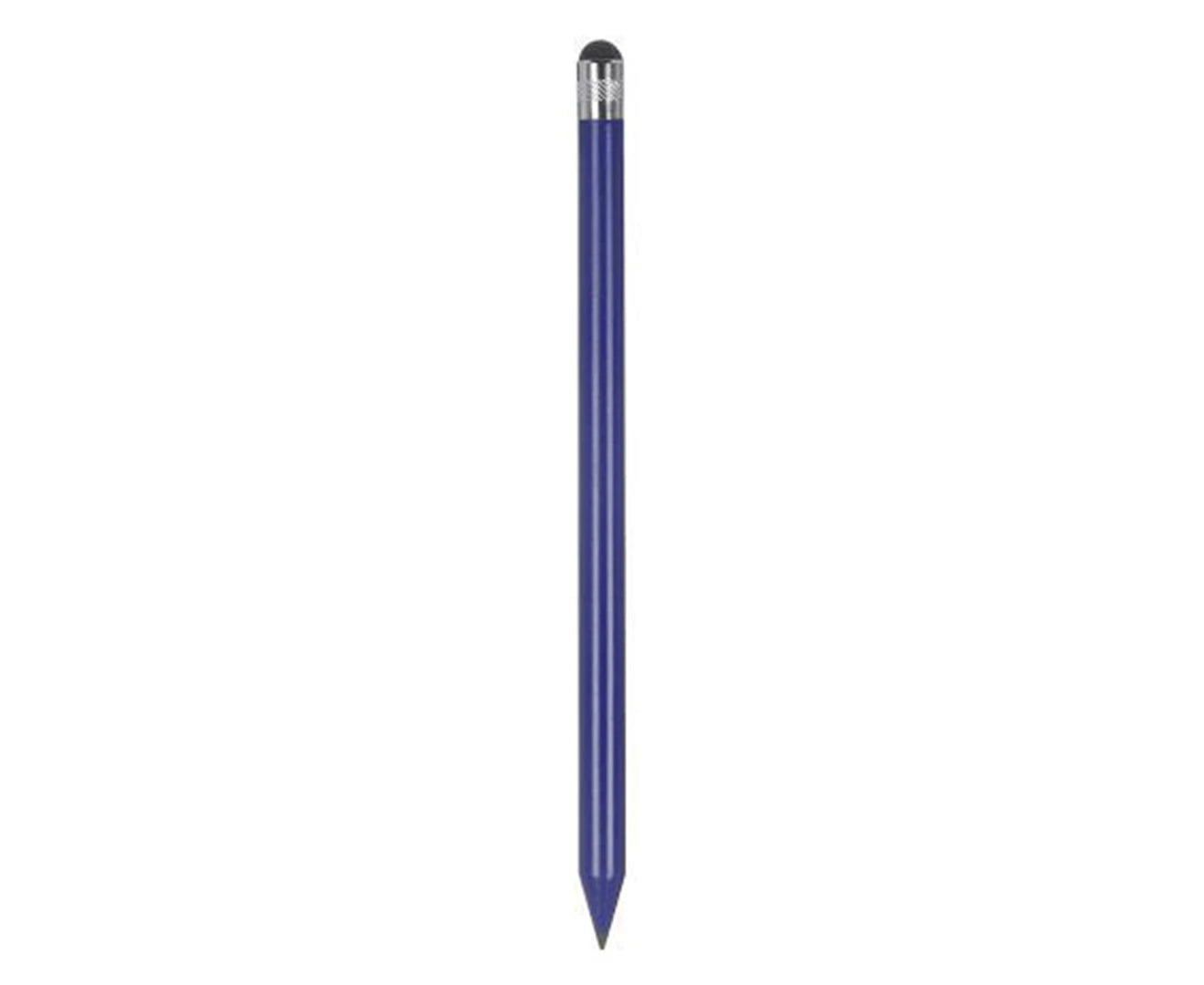 Universal Dual-Head Capacity Touch Screen Drawing Stylus Pen for Phones Tablets - Black